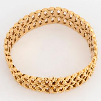 ARMBAND, 18K guld.