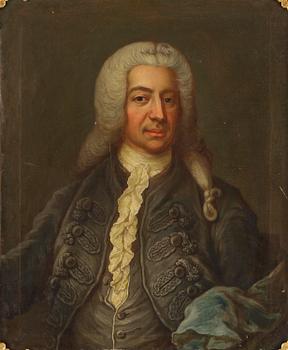155. Johan Henrik Scheffel, attributed to, Man in a Justaucorps.