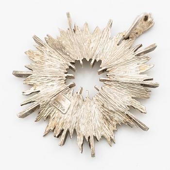 Pendant, Knud V. Andersen, silver, Denmark.
