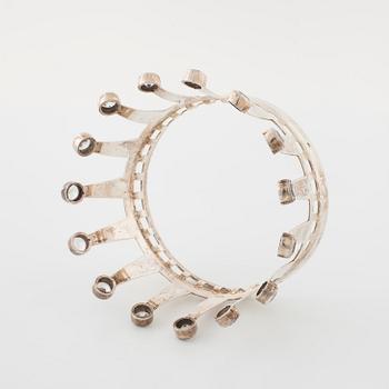 A bridal crown by Karl-Erik Palmberg, för Alton, Falköping, 1968.