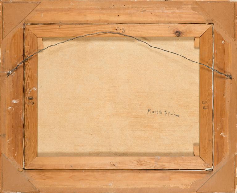 Mosse Stoopendaal, olja på duk, signerad och daterad 1943.