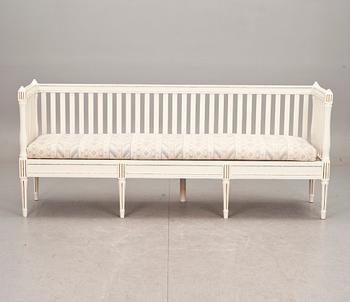 SOFFA, gustaviansk stil, 1800-tal.