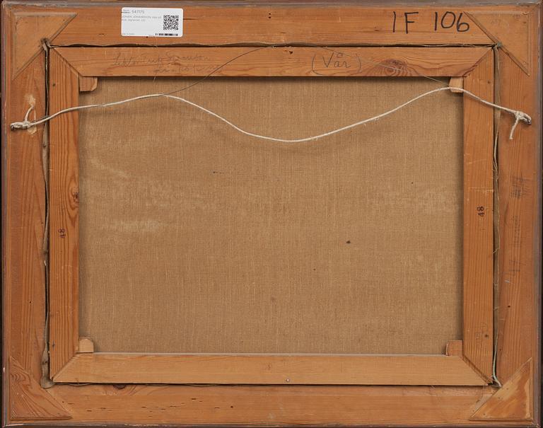 JOHAN JOHANSSON, olja på duk, signerad.