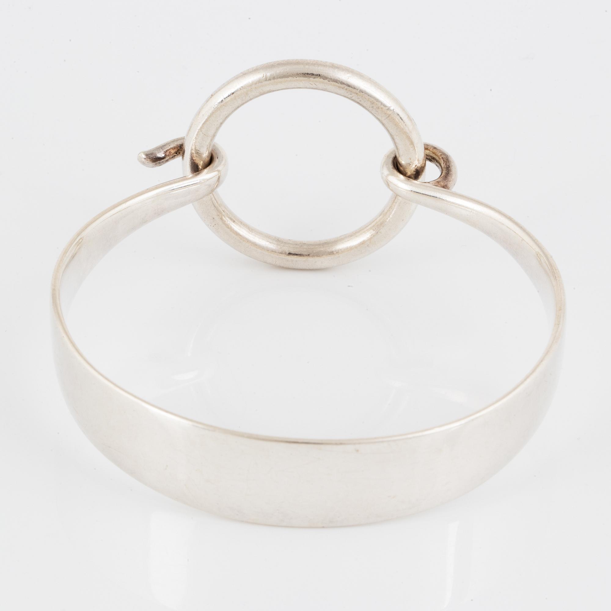 BENT GABRIELSEN, för Hans Hansen, armband, nr 252, sterlingsilver.