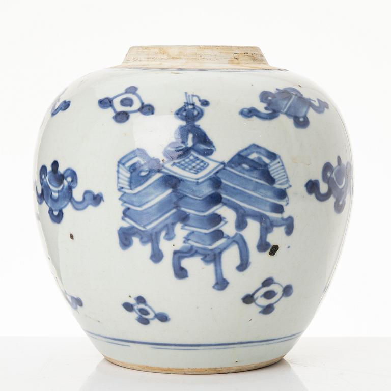 Bojan, porslin, qingdynastin, Kina, 1700-tal.