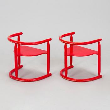 Karin Mobring, a children's beech wood furniture set, 'Anna', IKEA, Sweden,.