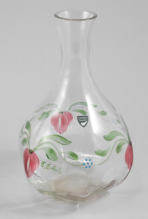 GLASSERVISDELAR, 12 st, "Maja", Eva Englund, Orrefors, 1900-talets andra hälft.