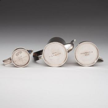 An Atelier Borgila 3 pcs coffee service, Stockholm 1936.