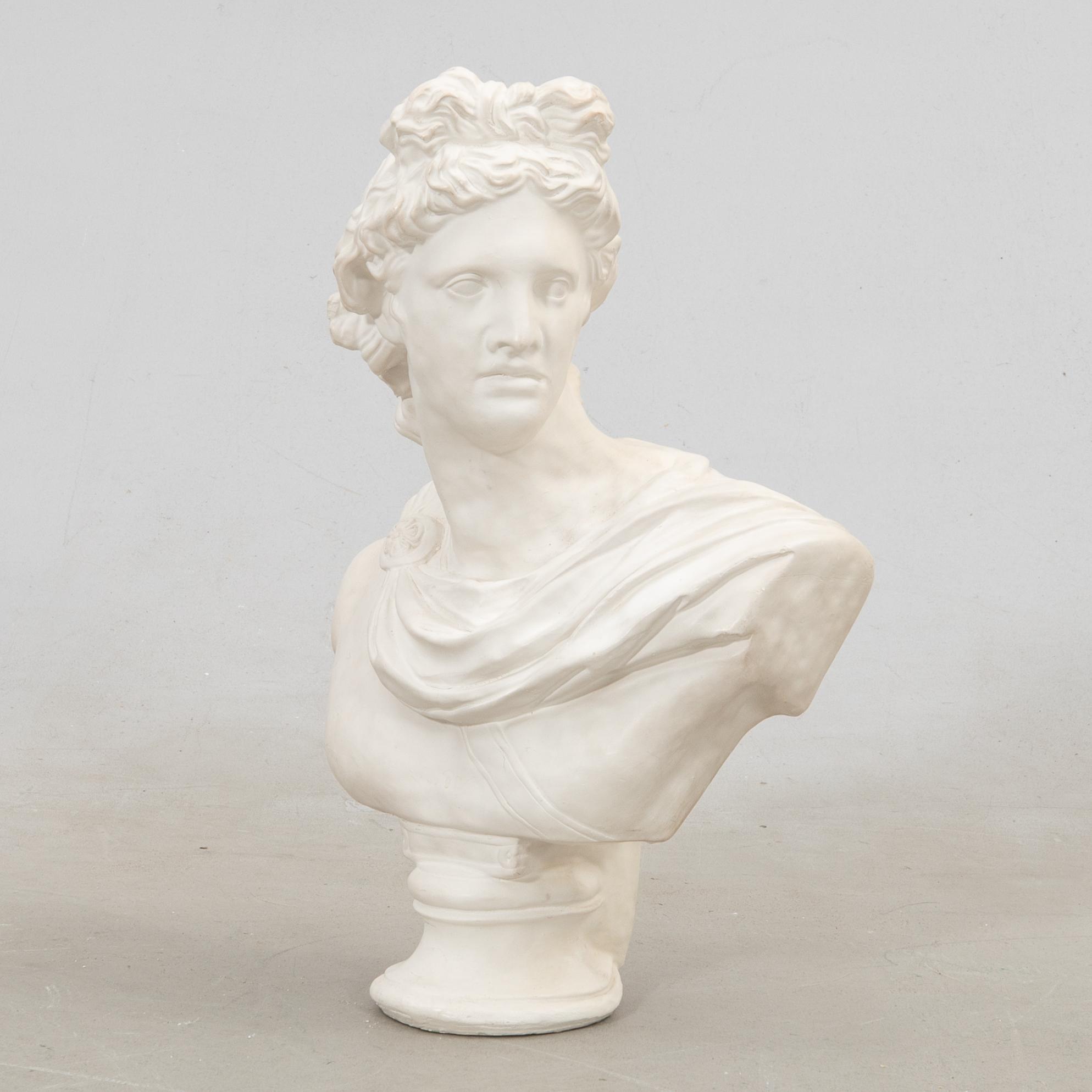 Sculpture "Apollo di Belvedere" 20th century.