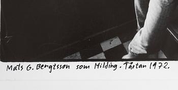 Carl Johan De Geer, "Mats G. Bengtsson som Hilding. Tårtan 1972".
