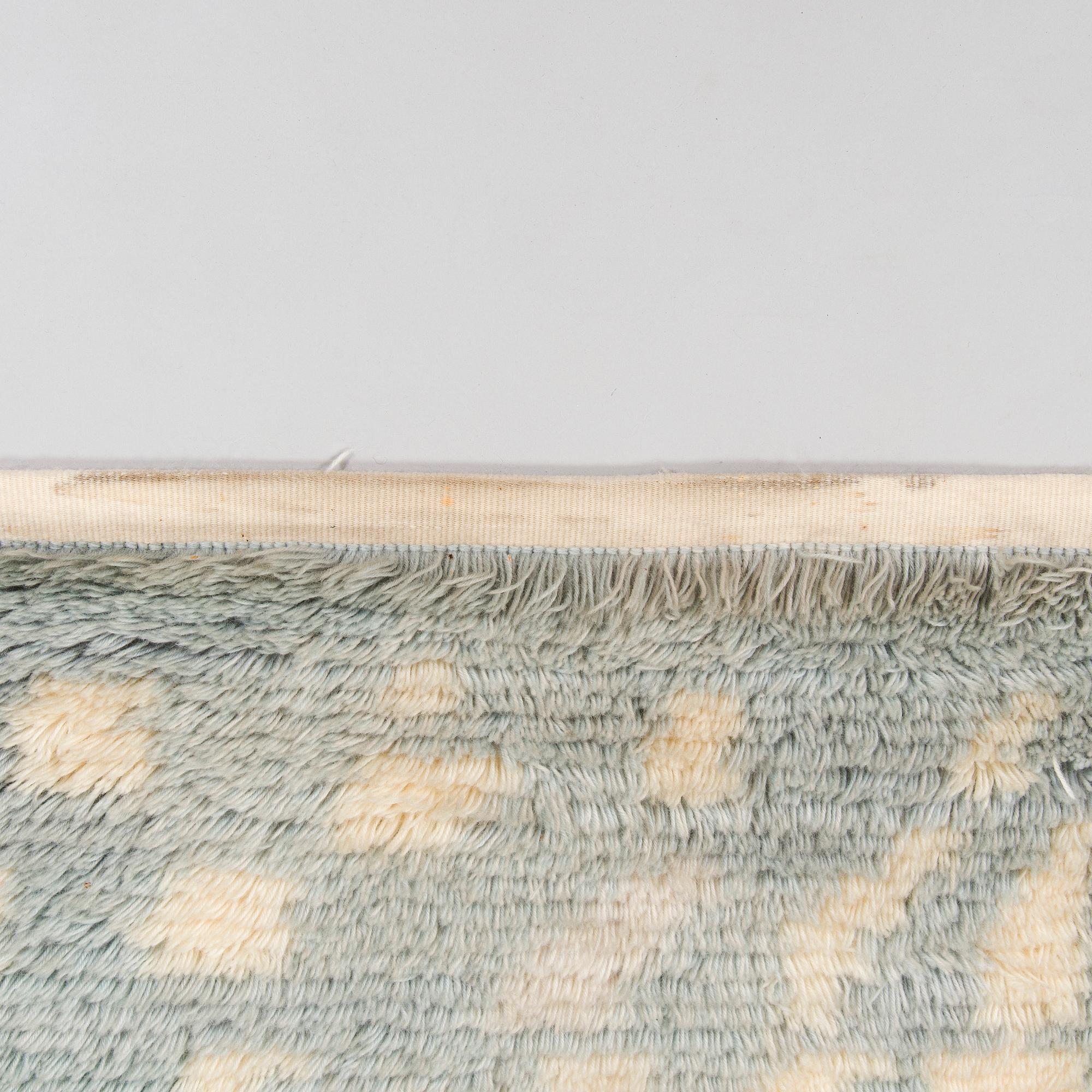 Kirsti Ilvessalo, A finnish long pile rya rug,  Milky Way', model for The Friends of Finnish Handicraft. Circa 225 x 145.