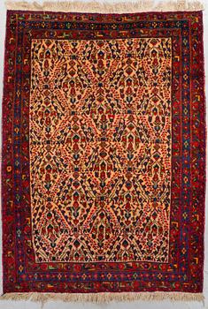 A RUG, Old Afshar, ca 221 x 149 cm.