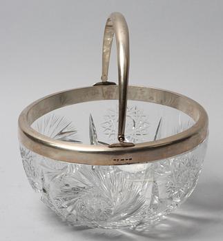 KORG, silver och kristall, Finland 1920.