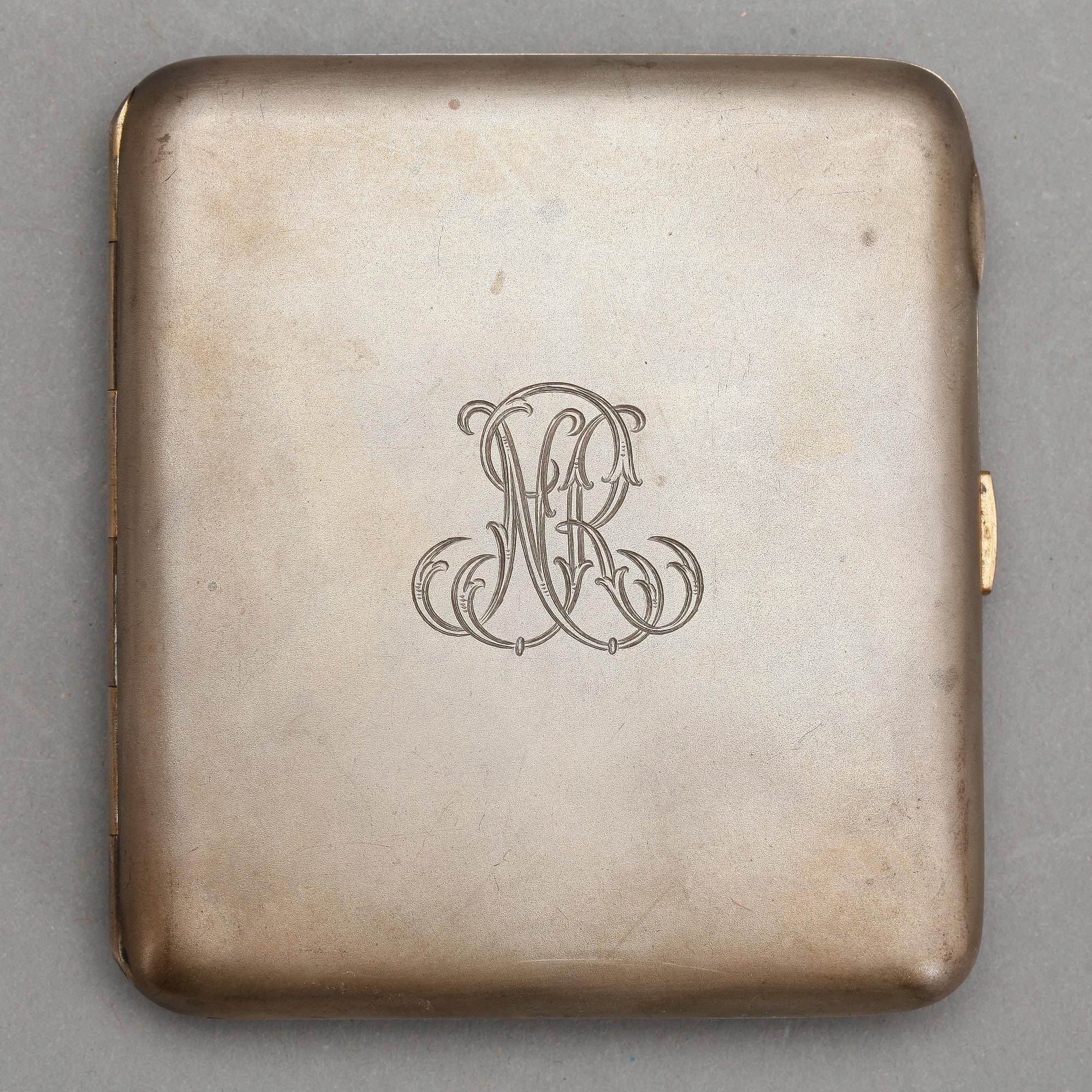 PARTI DIVERSE, 5 delar, silver, b la 1963, tot vikt 270 gram.
