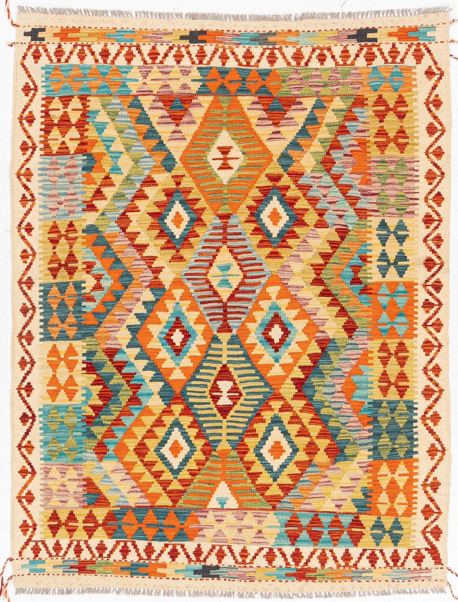 Rug, Kelim, modern, approx. 180 x 130 cm.