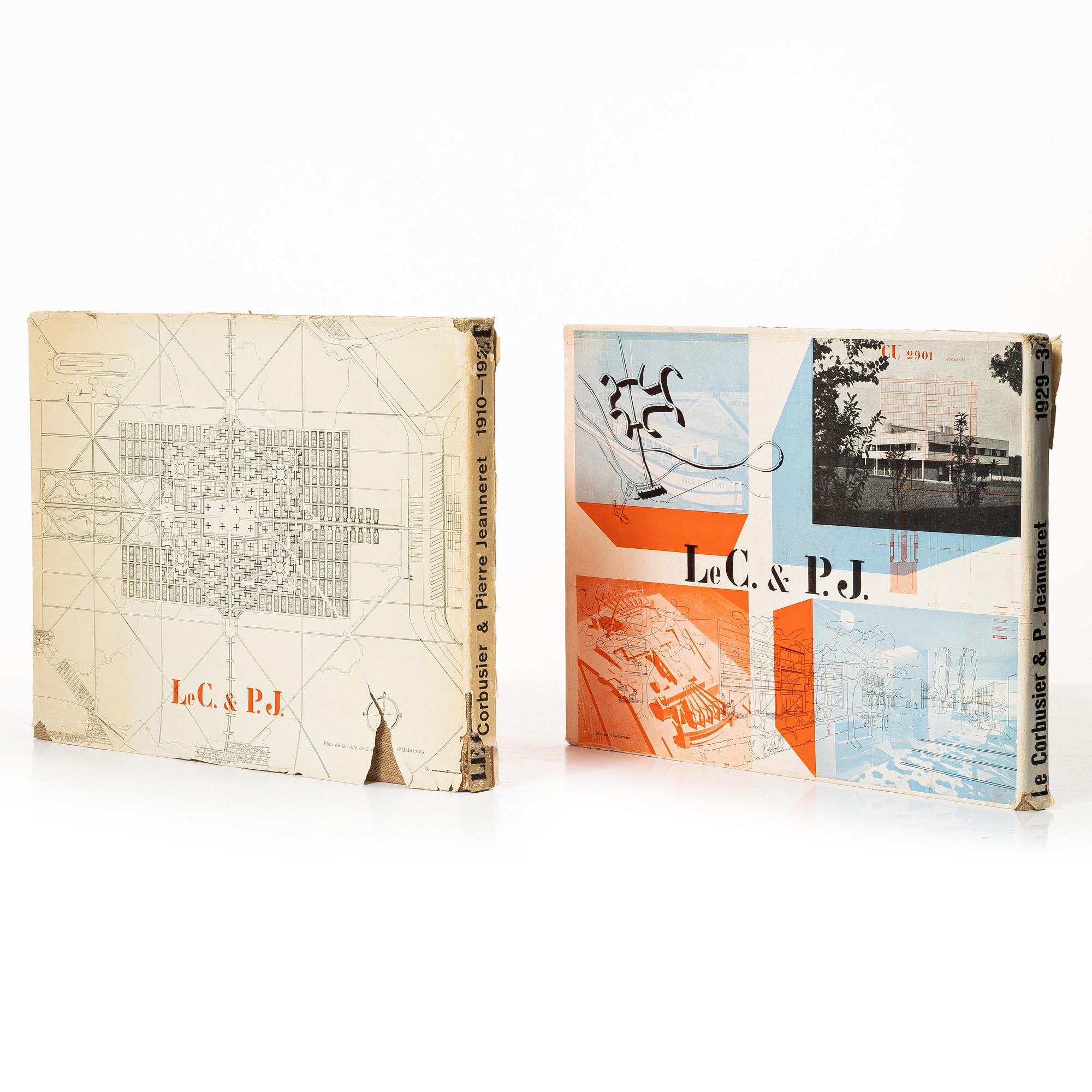 Editions Dr. H Girsberger Zurich and Les Editions d'Architecture Erlenbach-Zurich, 'Le Corbusier (& P. Jeanneret)',