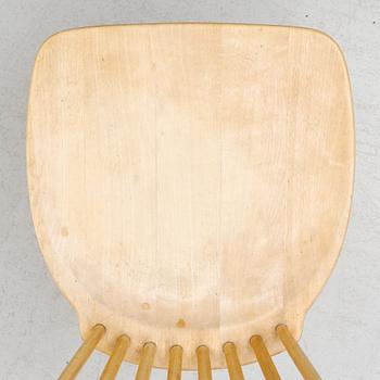 Carl Malmsten, chairs, 4 pcs, 'Lilla Åland', second half of the 20th century.