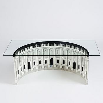 Piero Fornasetti, soffbord, "Architettura", Fornasetti, Milano, Italien 2008.
