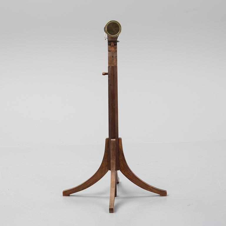 A spotting scope with stand, around 1900's.