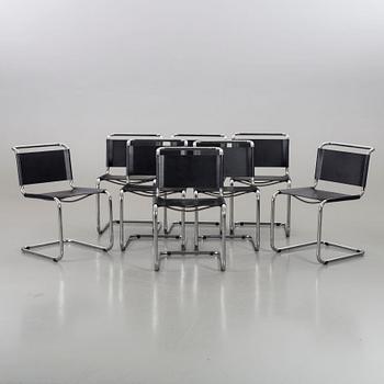 A SET OF 8 ITALIAN CHAIRS.