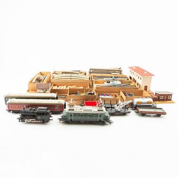 Märklin, train set, including two locomotives, E44039 and 89028.