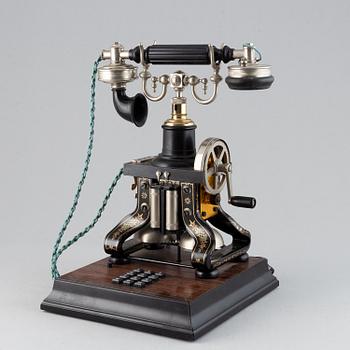 A 1990s table telephone "Taxen" by LM Ericsson.