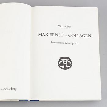 BOOKS, 3 volumes. Max Ernst/Werner Spies.