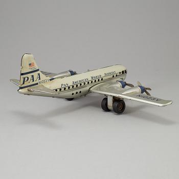 PLÅTLEKSAK, Gama, "Strato", Clipper, Pan American World Airways.