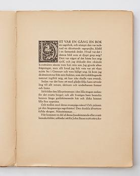 John Bauer, "Troll" 10 litografier i mapp/bok.