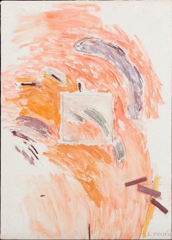 STAFFAN NIHLÉN, olja på duk, signerad.