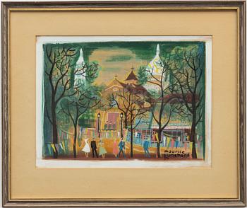 Maurice Blanchard, From Montmartre, Paris.