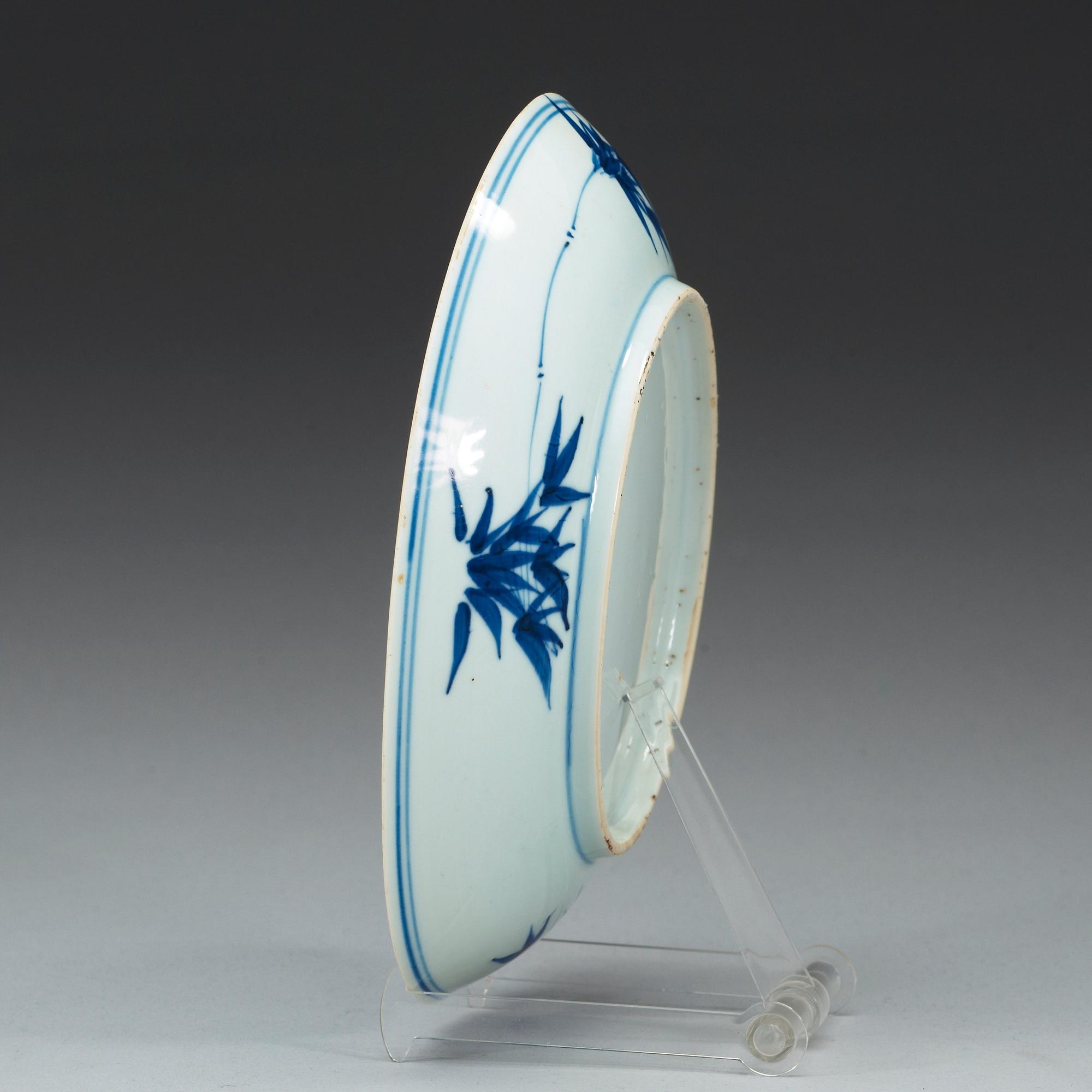 SKÅLFAT, porslin, Qing dynastin, Kangxi (1662-1722).