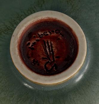 SKÅLAR, 3 st, stengods, Berndt Friberg, Gustavsberg. Signerade Friberg med studiohanden.