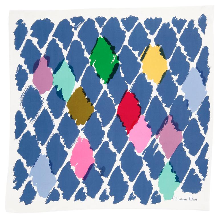 CHRISTIAN DIOR, scarf.