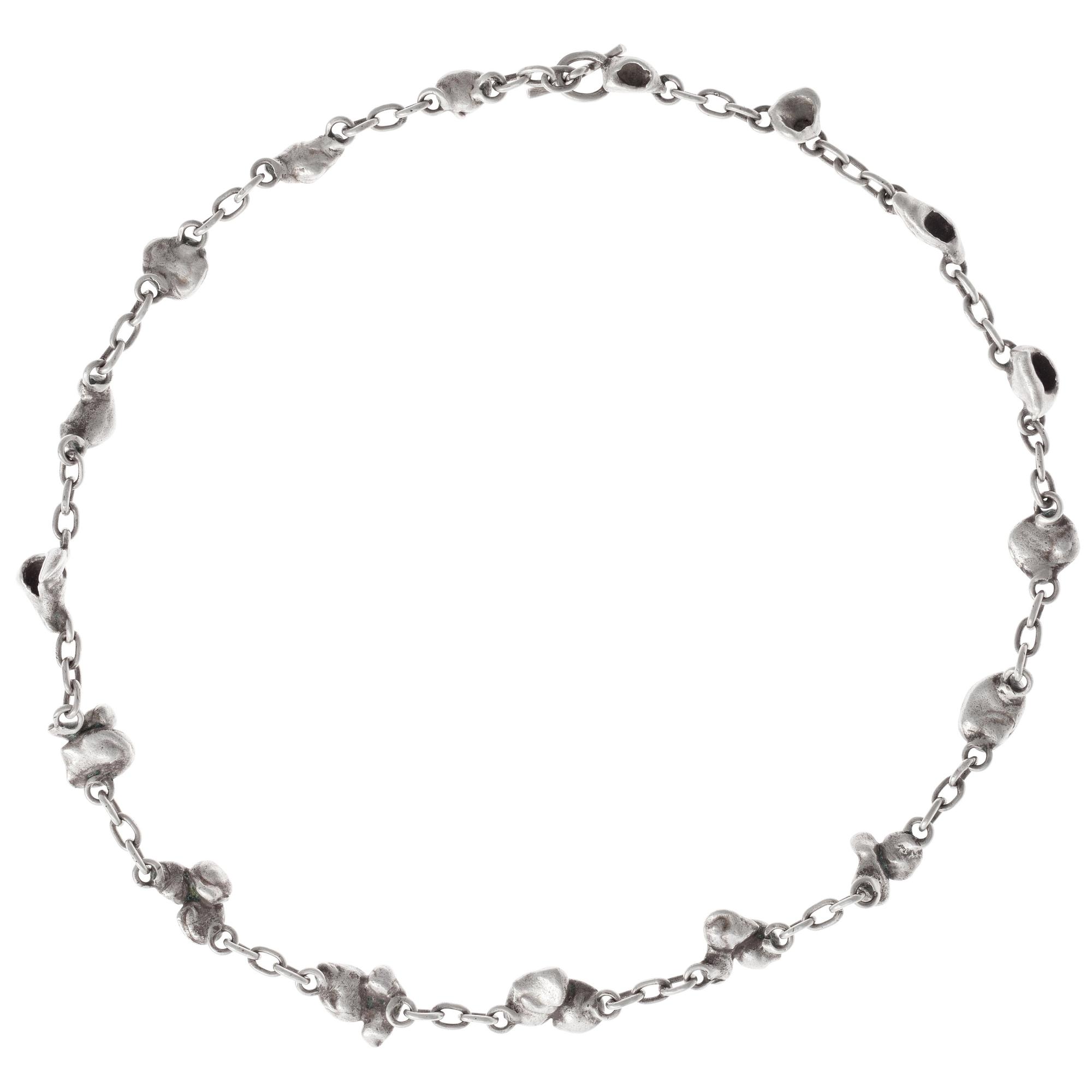 Bertel Gardberg, HALSBAND, 916 silver, BRG Helsingfors 1954.