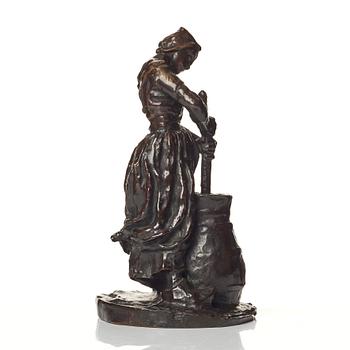 Carl Milles, Kvinna som kärnar smör.