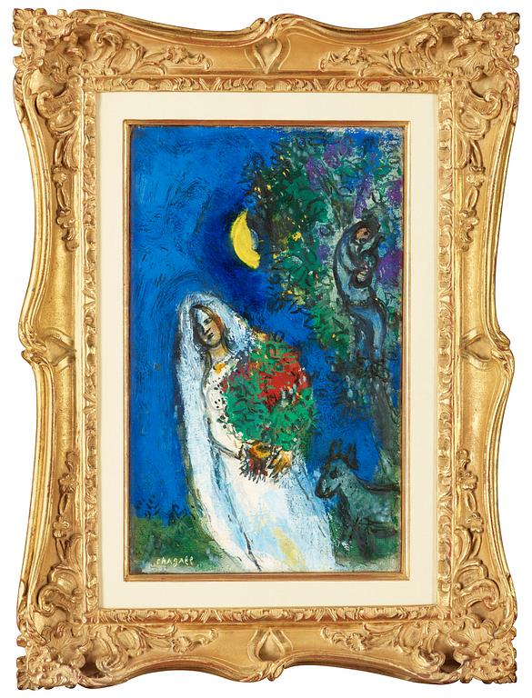 Marc Chagall, "La Mariée à la Lune".