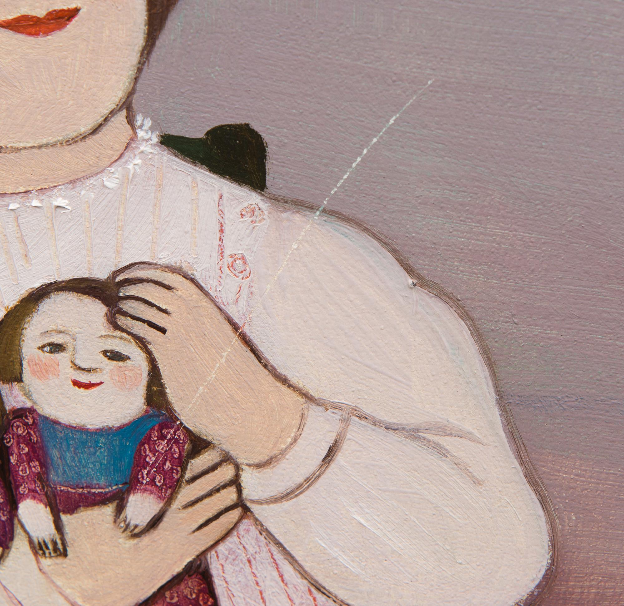 ANNUKKA GRÖNLUND, öljy kankaalle, signeerattu ja päivätty 90.