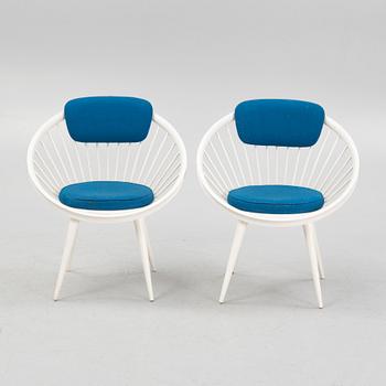 A pair of armchairs, Gessef , Italy, 1950's/60's.