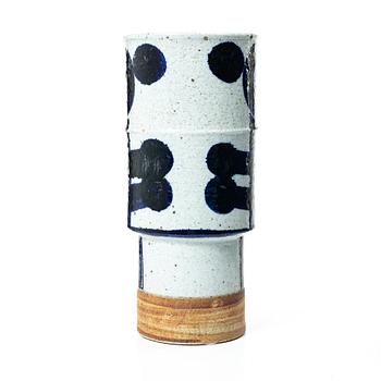 Inger Persson, Floor vase, stoneware, Rörstrand Ateljé, second half of the 20th century.