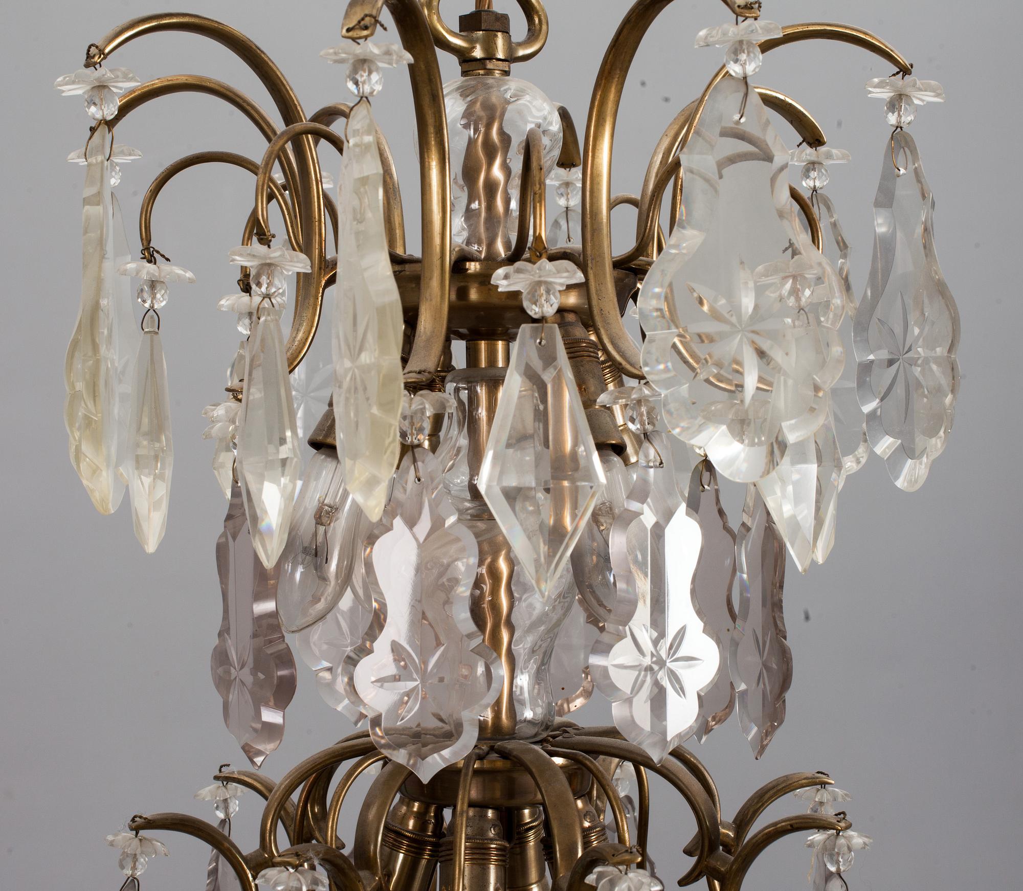 LJUSKRONA, rokokostil, 1900-talets början.