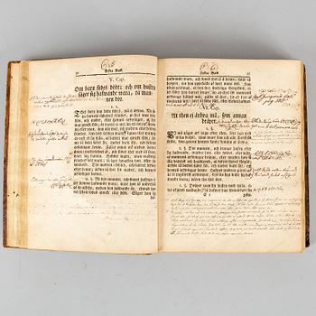 Första upplagan av Sweriges Rikes Lag.