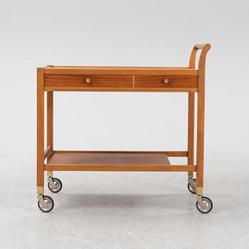 A mid 19th century serving trolley, nordiska Kompaniet, Sweden.
