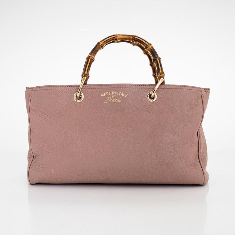Gucci, a 'Bamboo shopper' bag.