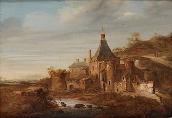 636. Wouter Knijff (Knyff), Castle by the river.