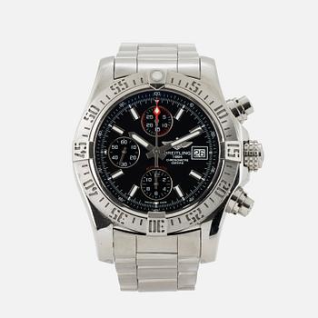 BREITLING, Avenger II, Chronometre, chronograph, wristwatch, 43 mm.