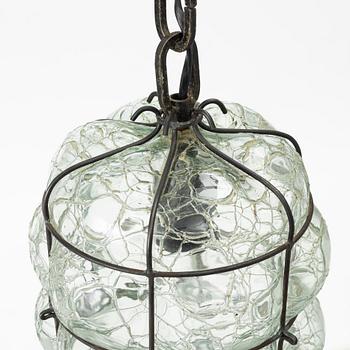 Harald Notini, a ceiling lamp model 10892, Arvid Böhlmarks Lampfabrik, Stockholm, 1930s.
