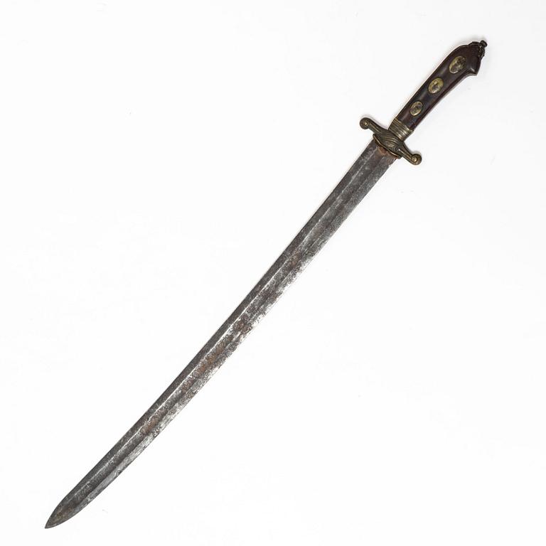 Hunting sword, 18th century.