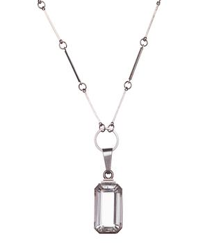 WIWEN NILSSON, hängsmycke, Lund 1947, sterling.