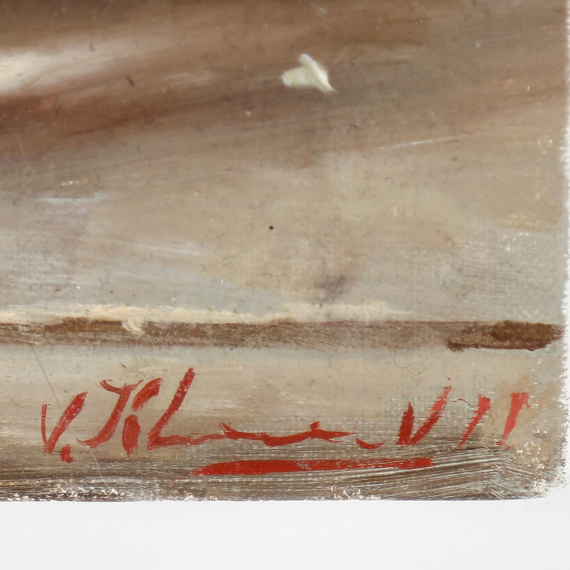 VJETESLAV KLIUCHNIKOV, olja på duk. Signerad och daterad 11.